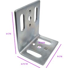 Alüminyum Cephe L Ankraj Demiri 4 mm