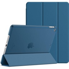 MobaxAksesuar Apple iPad 7. Nesil 10.2 Kılıf Pu Deri Smart Standlı Case A2197 A2200 A2198