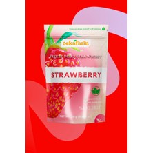 Seka Farm Freeze Dried Çilek, Dondurularak Kurutulmuş Meyve Cipsi, Freeze Dry Meyve Kurusu 20 gr