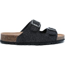 K15011 Kifidis Soft Step Kadın Çift Bantlı Mantar Terlik 36-41