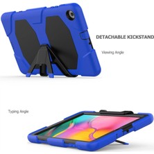 Newface Samsung Galaxy T510 Tab A 10.1 Kılıf Griffin Tablet Kapak - Mavi Mrayd