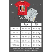 Triliya  Pamuklu  Çocuk Kapri Takımı (Cepli & Kordonlu, 3-12 Yaş)