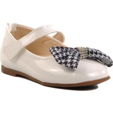 Beyaz Rugan Çocuk Günlük Ayakkabı Rocky 180 B