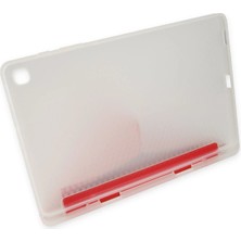 Newface Samsung Galaxy X200 Tab A8 10.5 Kılıf Kalemlikli Mars Tablet Kılıfı - Kırmızı Mrayd