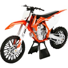 Hottoys Uyumlu 1/6 Ktm 450 Sx-F Model Motosiklet Turuncu