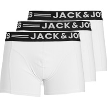 Jack & Jones Erkek 3'lü Boxer Paketleri - 12081832