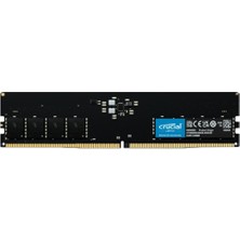 Crucial 128GB Kit (2X64GB) DDR5-5600 Udımm CL46 Masaüstü Pc Ram Bellek CT2K64G56C46U5