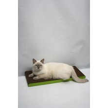 Kedi Tırmalama Kartonu (60X24 Cm) - Mdf Kenar