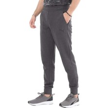 PUMA ESS Logo Pants 586716-95 ERKEK Gri Eşofman Altı