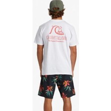 QUIKSILVER The Original Boardshort Mor AQYZT09560-10 ERKEK Beyaz Tişört