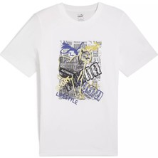 Puma 68321302 Graphics Photoprint Tee Erkek Spor Tişört