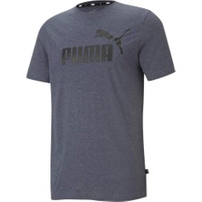 Puma Essential Erkek Lacivert Günlük Stil T-Shirt 58673606