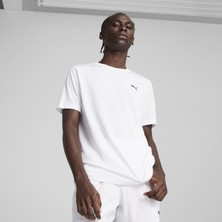 Puma Erkek Spor Tişört Kısa Kol Pamuk Kumaşla Şık Tasarım ve Nefes Alabilirlik
