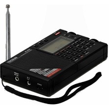 Tecsun PL-330 Fm/mw/sw/ssssb Dsp Tam Bant Radyo Çok Fonksiyonlu Taşınabilir Radyo Alıcıları Yüksek Hassasiyet Radyo PL330