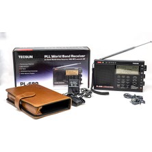 Tecsun PL-680 Radyo Fm Dijital Ayarlama Tam Bant Fm/mw/sbb/pll Sentezli Stereo Radyo Alıcısı Taşınabilir Hoparlör Otomatik Uyku