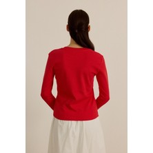 %100 Pamuk T−shirt