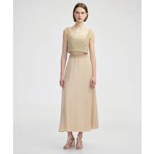 İpekyol Kumaş Mix Kloş Etek IS1250004125265