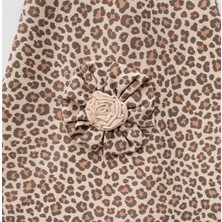 Juniba Kids Viki Leoparlı Waffle Battaniye