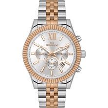 Belmond KNG1148.530 Rose & Gümüş  Çelik Kordon Erkek Kol Saati