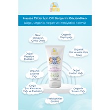 Le Natura Prebiyotikli ve Organik doğan Bebek Pişik Kremi – 2 x 75 ml , Doğal Koruma, Hızlı Onarım