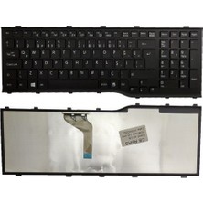 Nion Fujitsu Siemens Lifebook AH532-G21-700 Uyumlu Notebook Klavye (Siyah Tr)