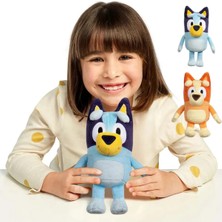 Saturnus 2'li Bluey & Bingo Peluş Oyuncak Paketi, 25 cm (Yurt Dışından)