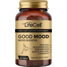 Life Cell Good Mood Booster | Ruh Halinizi Dengeleyin! 5htp ve Valerian İçeren Kompleks Takviye Edici Gıda