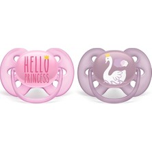Philips Avent Ultra Soft Yumuşak 2'li Emzik 6-18 Ay - SCF223/02