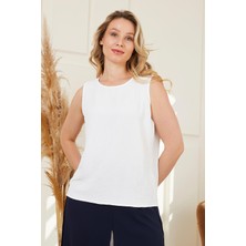 Rmg Ekru Büyük Beden Atlet