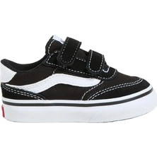 Vans Brooklyn Ls V Unisex Çocuk Spor Ayakkabı Siyah Nefes Alabilir Yapı ile Koşu ve Yürüyüş İçin İdeal VN000D7XBA21