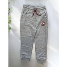 Kız Çocuk Beli Paçası Lastikli Pamuklu Eşofman Alt