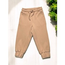 Kız Çocuk Paçaları Lastikli Örme Eşofman Alt