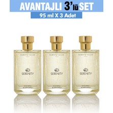 3'lü Set Alberto Taccini Serenıty Kadın Parfümü - 95 ml