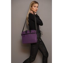 Babbelt Laptop Çantası Armadillo Mor