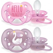 Philips Avent Ultra Soft Yumuşak 2'li Emzik 6-18 Ay - SCF223/02