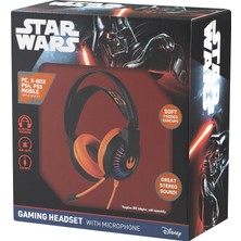 Volkano Star Wars  Kablolu Kulaklık LED Işıklı Mikrofonlu  Lisanslı 2 Yıl Garantili SW-2000-DS