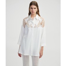 Nakışlı Gömlek Ceket IS1250005093002