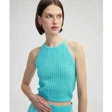 Lurex Iplikli Ajurlu Triko  IS1250050095BU2