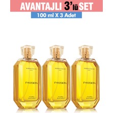 3'lü Set Alberto Taccini Passıon Kadın Parfümü -100 ml
