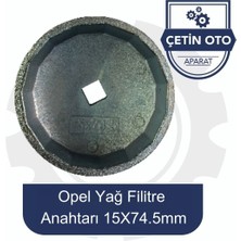 Opel Yağ Filitre Anahtarı 15X74.5MM