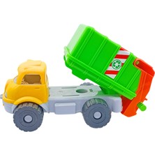 Zuzu Toys Plastik Büyük Boy Fonksiyonel Kasası Açılabilen Çöp Kamyonu 4005