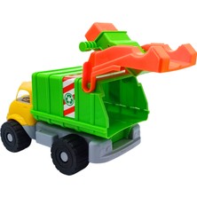 Zuzu Toys Plastik Büyük Boy Fonksiyonel Kasası Açılabilen Çöp Kamyonu 4005