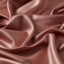 Ipekevi Çift Taraflı Düz Renk Ipek Şal 00927-GÜL Pembe