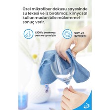 Pella Süper Cam Bezi – 3’lü Set 40X40 Iz Bırakmayan Formül, Mükemmel Temizlik!