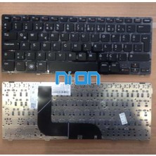 Nion Dell XJM0N 0XJM0N Uyumlu Notebook Klavye (Siyah Tr)