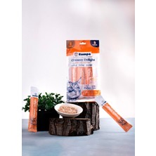 Zampa Creamy Delight Tavuklu & Tuna Balıklı Kedi Krema Ödül Maması - 16G x 5