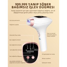 Yues Ipl Buz Başlıklı Lazer Epilasyon 9 Modlu Epilasyon Cihazı Skin Collagen Azaltıcı Acısız
