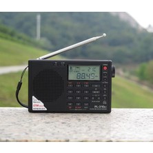 Tecsun PL-310ET Taşınabilir Radyo Yüksek Sinyal Gücü Fm/am/sw/lw Dijital LED Ekranlı Stereo Alıcı Tam Bant Radyo PL310