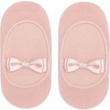 Katia & Bony Lovers Bebek Görünmez Çorap Pembe %82 Pamuk Kaydırmaz Tabanlı Şık Tasarım