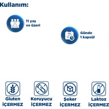 Dynavit Vitamin B Complex 50 Kapsül - B1-B2-B3-B5-B6-B12 Vitamini